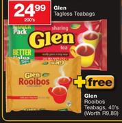 Glen Tagless Teabags-200's