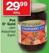 Pot O' Gold Jam Assorted-800G
