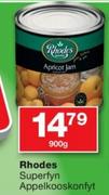 Rhodes Superfyn Appelkooskonfyt-900G
