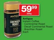 Antigua Instant Coffee Continental Roast-200G Each