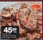 Venison Pack-Per Kg