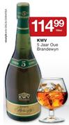 KWV 5 Jaar Oue Brandewyn-750ml