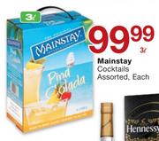 Mainstay Cocktails-3Ltr