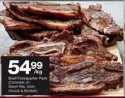 Beef Forequarter Pack-Per kg