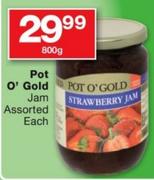 Pot O' Gold Jam Assorted-800g