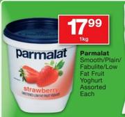Parmalat Smooth/Plain/Fabulite/Low Fat Fruit Yoghurt Assorted-1kg