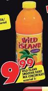 Wild Island Smoothie Dairy Mix Concentrate Assorted-1Ltr