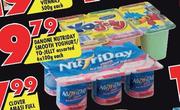 Danone Nutriday Smooth Yoghurt/Yo Jelly Assorted-6x100g Each