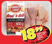 Country Range Braai N' Grill Chicken Portions-800g