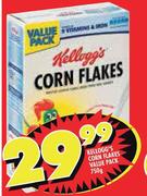 Kellogg's Corn Flakes Value Pack-750g