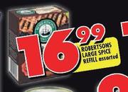 Robertsons Large Spice Refill Assorted