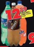 Sprite/Fanta/Stoney Assorted-2Ltr Each