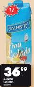Mainstay Cocktails-1Ltr