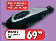   Essentials Hair Clipper Set