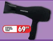 Essentials 1200W Hair Dryer
