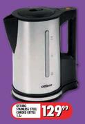 Ottimo Stainless Steel Corded Kettle - 1.5L