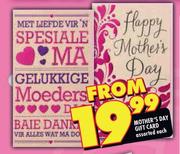 Mother's Day Gift Card Assorted- Each