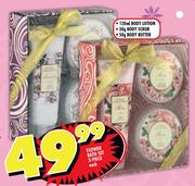 Flower 3-Piece Bath Set