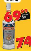 Romanoff Vodka-750Ml