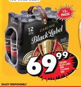 Carling Black Label Beer-12x340Ml