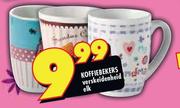Koffiebekers Verskeidenheid-Elk