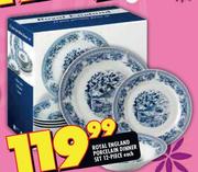 Royal England Porcelain Dinner Set-12 Piece Each