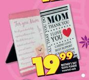 Mother's Day Glass Plaque Assorted-Each