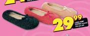 Ladies Pump Slippers Assorted Sizes-Per Pair