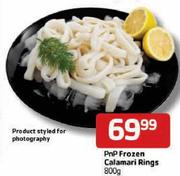 PnP Frozen Calamari Rings-800gm