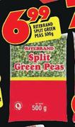 Ritebrand Split Green Peas-500g