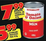 Ritebrand Tomato & Onion Mix-410g