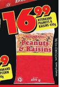 Ritebrand Peanuts & Raisins-450g