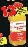 Ritebrand Concentrated Squash Assorted-1.25Ltr