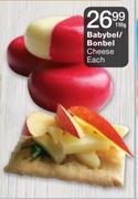 Babybel/Bonbel Cheese-110g Each