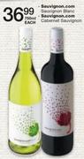 Sauvignon.Com Sauvignon Blanc, Sauvignon.Com Cabernet Sauvignon-750ml