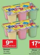 Danone Yo-Jelly Assorted-6x100gm Per Pack