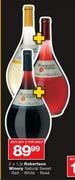 Robertson Winery Natural Sweet, Red, White, Rose-2x1.5Ltr Each