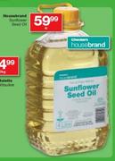 Housebrand Sunflower Seed Oil-4Ltr
