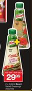 Knorr Salad Dressings Assorted-2x340ml Each
