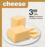 Berg Processed Cheddar Cheese-Per 100gm