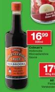 Colman's Holbrooks Worcestershire Sauce-500ml