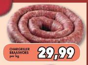 Chargriller Braaiwors-Per kg
