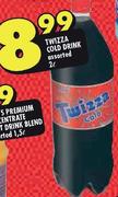 Twizza Cold Drink Assorted-2Ltr