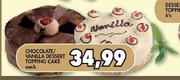 Chocolate/Vanilla Dessert Topping Cake-Each