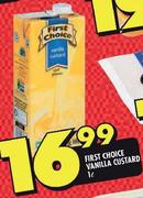 First Choice Vanila Custard-1Ltr