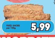 Fried Snoek-Per 100g