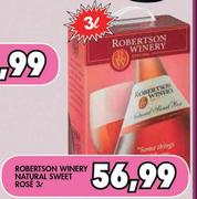 Robertson Winery Natural Sweet Rose-3L