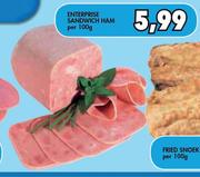 Enterprise Sandwich Ham-Per 100g