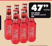 Red Square Ice Coolers Assorted-6x275Ml NRB