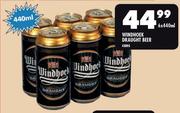 Windhoek Draught Beer-6x440Ml Cans